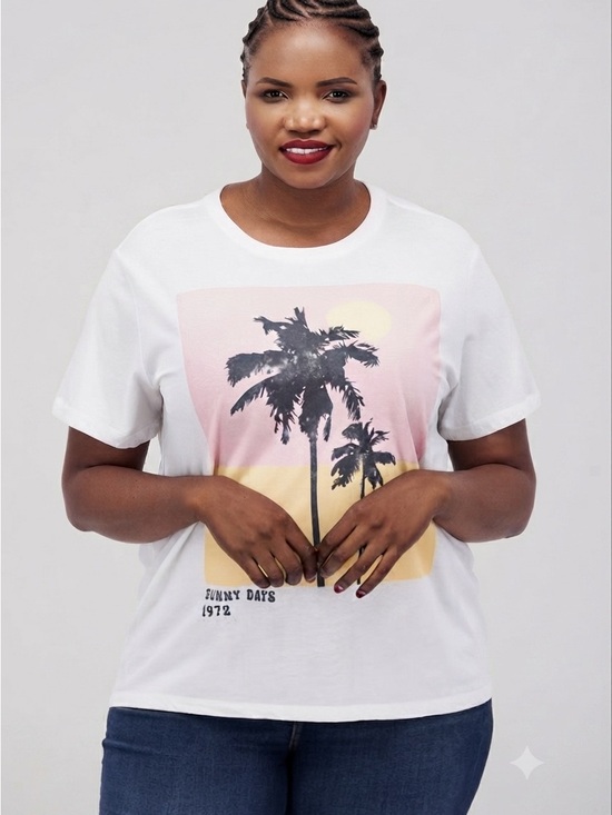 Grayson Threads Tops - Grayson Threads “Sunny Days” Plus Tee